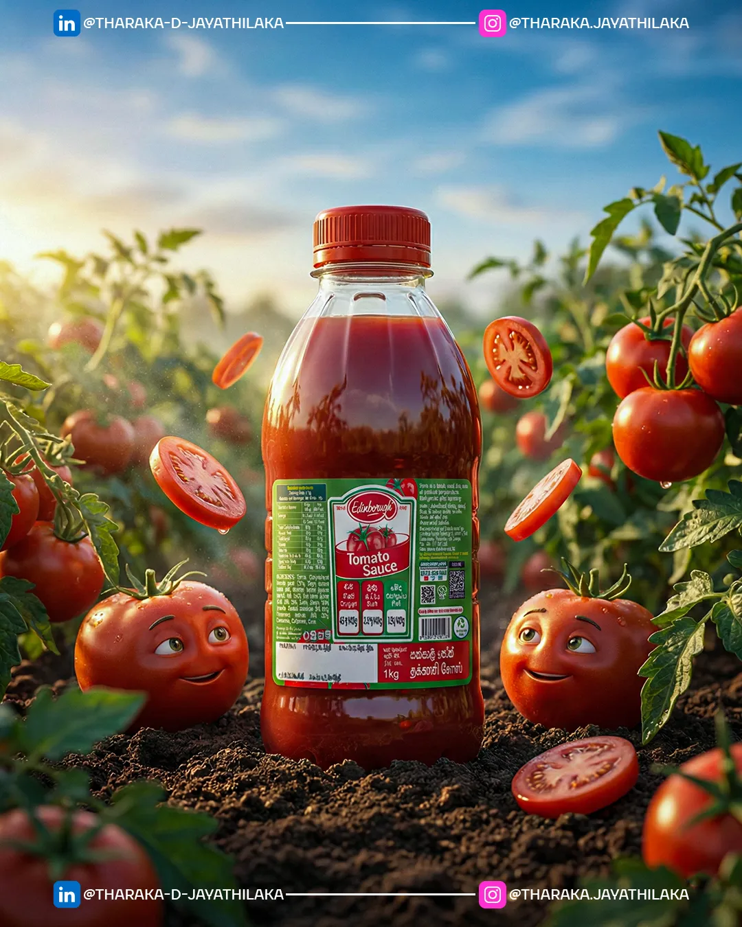 Edinborough Tomato Sauce AI Generated Image