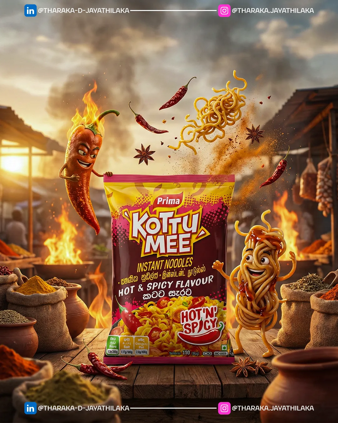 Prima Kottu Mee AI Generated Image
