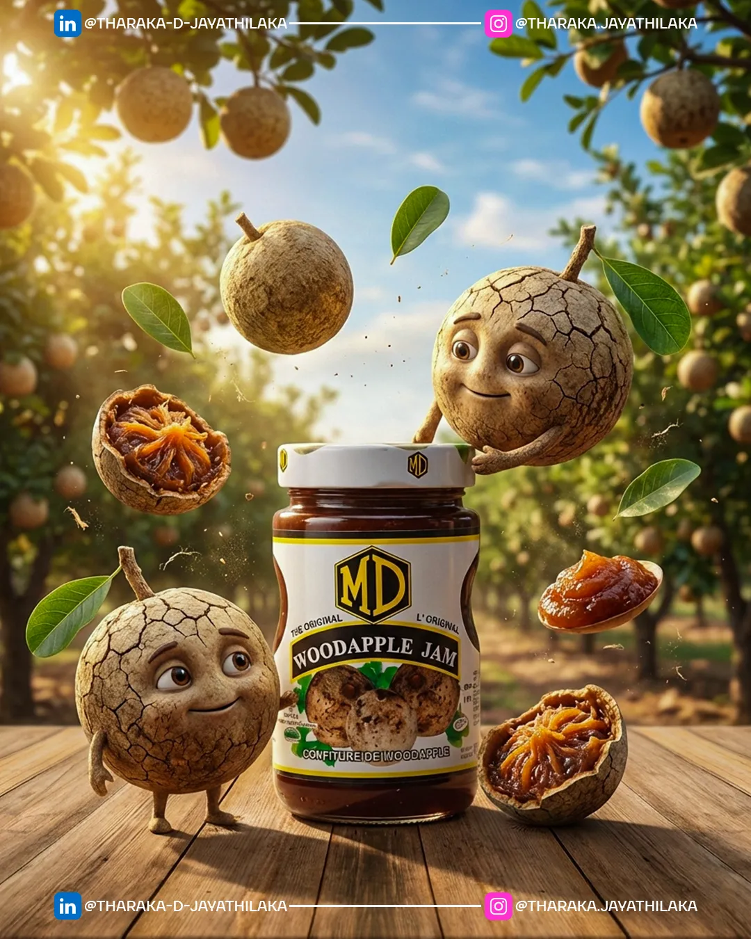 MD Woodapple Jam AI Generated Image